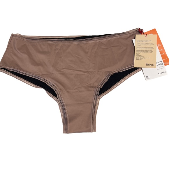 Thinx Mauve cheeky period underwear - Picture 1 of 3